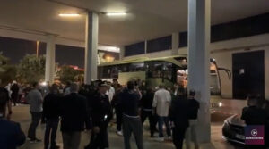 Παναθηναϊκός άφιξη και αποδοκιμασίες για Σλούκα