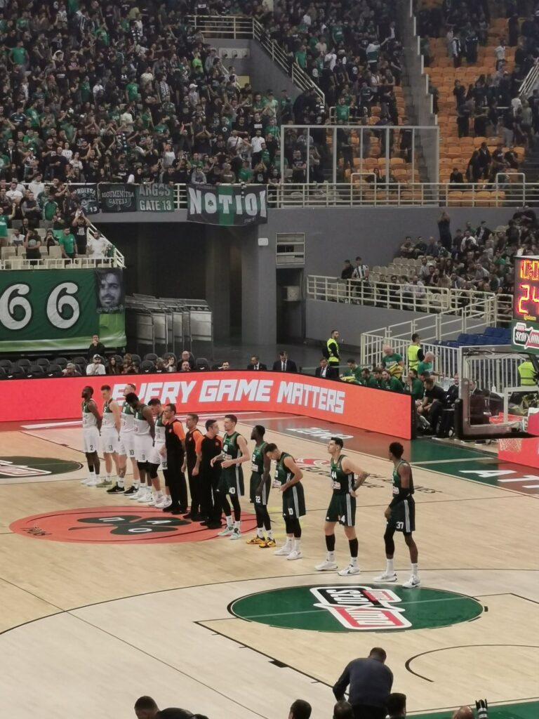 Παναθηναϊκός ΟΑΚΑ κόσμος με Ζάλγκιρις