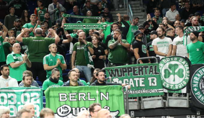 Παναθηναϊκός στήριξη στο Βερολίνο κόσμος