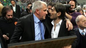 Ομπράντοβιτς Γιαννακόπουλος αγκαλιά