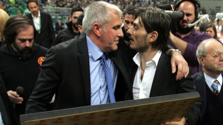 Ομπράντοβιτς Γιαννακόπουλος αγκαλιά