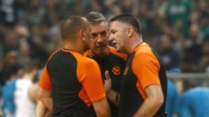 Euroleague διαιτητής απόσυρση