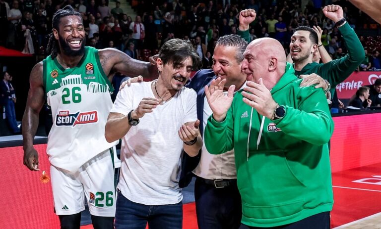 Πάρης Δερμάνης αποδυτήρια Παναθηναϊκός