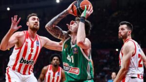 Παναθηναϊκός Ολυμπιακός Game 3 διακοπή